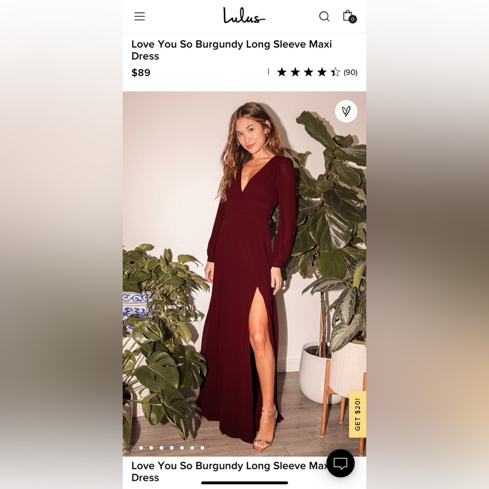 Lulu’s Love You So Wedding Guest Dress